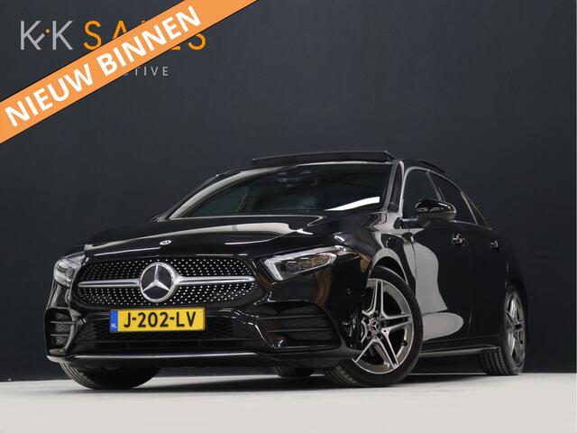 Mercedes-Benz A-KLASSE 200 AMG Sport [SFEER, SCHUIFKANTELDAK, CAMERA, PDC 360, MEMORY SEATS, STOELVERWARMING, CRUISE CONTROL, FLIPPERS, NAVIGATIE, NIEUWSTAAT]