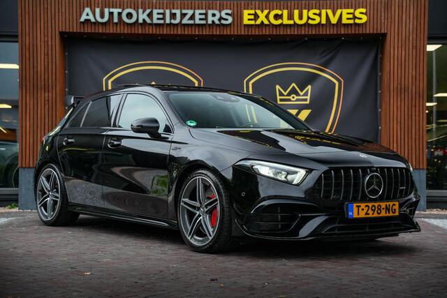 Mercedes-Benz A-KLASSE AMG 45 S 4MATIC+ Premium Plus Panodak Ambient Widescreen ACC Leer Stoelverw.