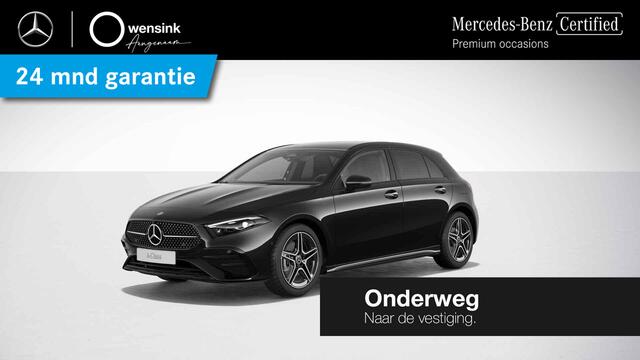 Mercedes-Benz A-KLASSE 180 AMG Line | Premium pakket | Night pakket | Burmester audio | Stoelverwarming |