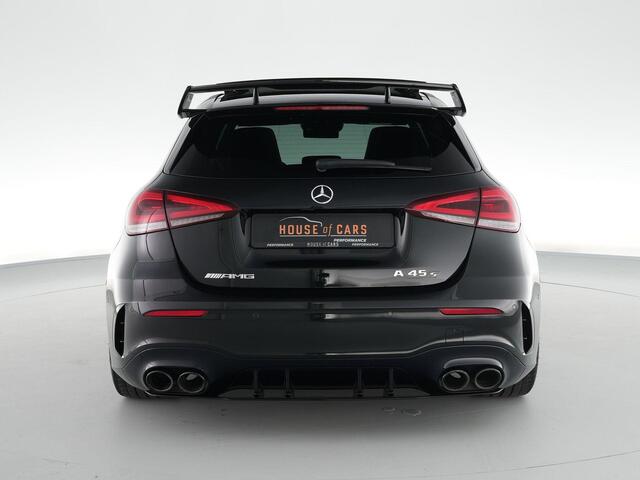 Mercedes-Benz A-KLASSE 45S AMG 420pk 4MATIC+ Premium Plus |Aero pakket|panoramadak|Burmester|memory|Apple Carplay|stoelverwarming|ambient light|draadloos laden|achteruitrijcamera|