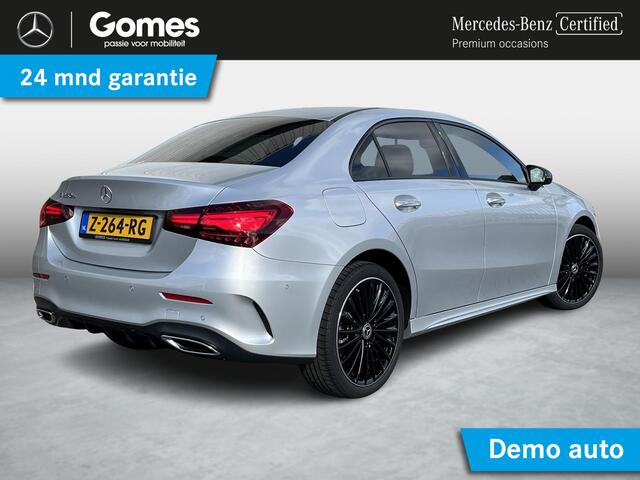 Mercedes-Benz A-KLASSE Limousine 250 e AMG Line | Night Pakket | Panoramadak | Premium Pakket | Multibeam LED Koplampen | Dodehoekassistent | Advanced Sound System | Apple CarPlay | Android Auto | Sfeerverlichting | Stoelverwarming | Achteruitrijcamera
