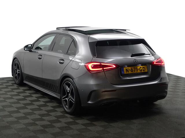 Mercedes-Benz A-KLASSE 200 AMG Tiffany Premium Plus Aut- 19dkm, Panoramadak, Sfeerverlichting, Camera, Stoelverwarming, Custom