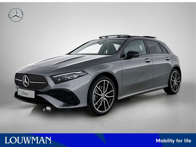 Mercedes-Benz A-KLASSE 250 e Business Solution AMG | AMG Line Plus pakket | Smartphone-integratie | Head-up display | Panoramaschuifdak | Augmented Reality navigatie | Multibeam LED | 360°-camera | 19 inch AMG veglen |