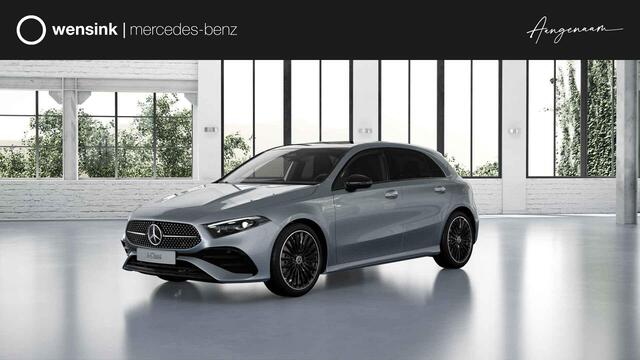 Mercedes-Benz A-KLASSE 250e Business Solution AMG | Panoramaschuifdak | Premium Plus | 19"AMG-velgen | Head-up display | Dodehoekassistent |