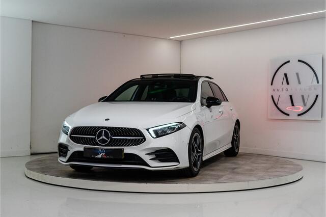 Mercedes-Benz A-KLASSE 180 Business Solution AMG 136PK | NL AUTO+NAP | Pano | LED | Stoelverw. | Carplay | Night | Garantie