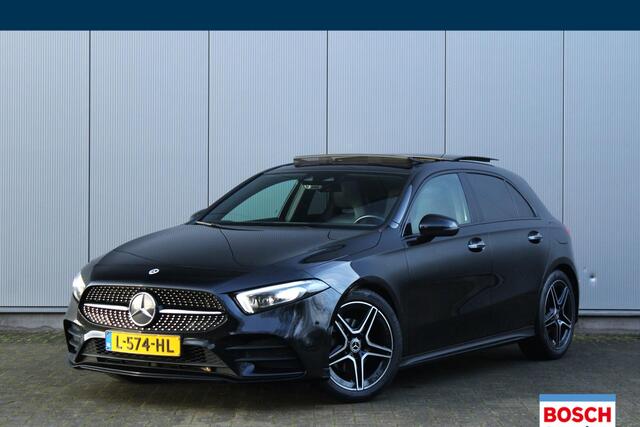 Mercedes-Benz A-KLASSE 180 Business Solution AMG | NAP! | Widescreen | Night Package | Panorama dak | Navigatie | Camera