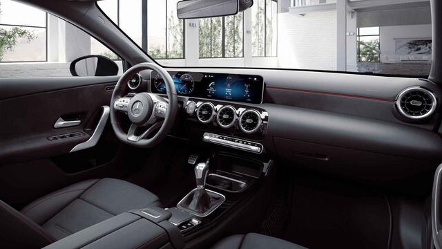 Mercedes-Benz A-KLASSE 180 Business Solution AMG Night Upgrade | Widescreen | Night | Sfeerverlichting | Stoelverwarming |