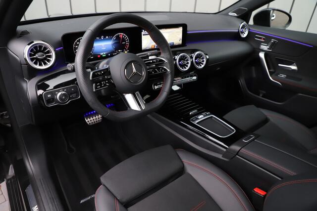 Mercedes-Benz A-KLASSE 250e AMG | 218PK | Pano | Keyless-go | Burmester | Memory | Sfeerverlichting | Multibeam | Widescreen | Acc | Stuurwielverw. | 2025.