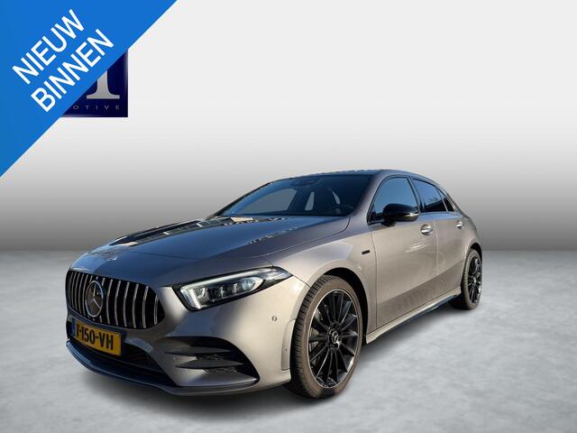 Mercedes-Benz A-KLASSE 250 e Business Solution AMG Limited BOMVOL! | PANO | BURMESTER| MEMORY STOELEN| ELEK. TREKHAAK| ADAP. CRUISE/ DISTRONIC | SFEERVERLICHTING | All season banden |