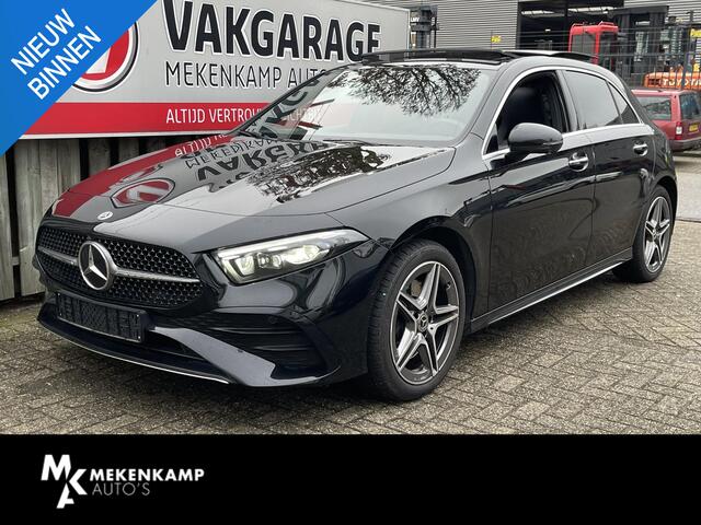 Mercedes-Benz A-KLASSE 250 e AMG Line 18"/Panoramadak/Head-up/Memory l+r/Stoel + stuurverwarming/Matrix LED/360 camera/Keyless/Dodehoek/Apple Carplay & Android Auto
