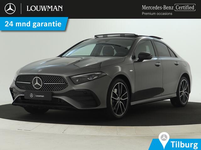 Mercedes-Benz A-KLASSE 250 e Business Solution AMG | AMG Line Plus pakket | Trekhaak | Nightpakket | 360°-camera | Dodehoekassistent | Antidiefstalpakket | Inclusief 24 maanden Mercedes-Benz Certified garantie voor Europa.