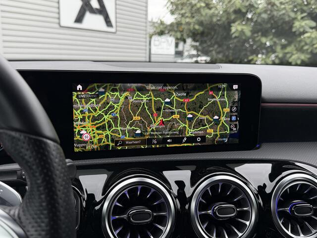 Mercedes-Benz A-KLASSE A250e Limousine AMG Sfeer|Night|Camera|Leer Zwart