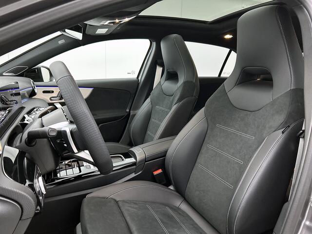 Mercedes-Benz A-KLASSE 180 Business Solution AMG | AMG Line Plus pakket | Nightpakket | Trekhaak | Burmester sound system | GUARD 360° Voertuigbescherming Plus | 360° camera | Head-up display | 19 inch AMG velgen | Panoramaschuifdak | Augmented Reality navigatie |