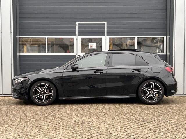 Mercedes-Benz A-KLASSE 180 AMG Line | Pano | LED | Sfeer | Stoel verwarming | Camera |