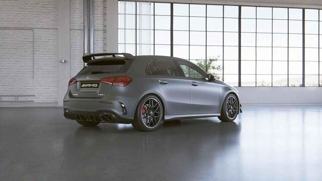 Mercedes-Benz A-KLASSE AMG 45 S 4MATIC+ | Headup display | Night | AMG Aerodynamica pakket | Memory | Panoramadak |