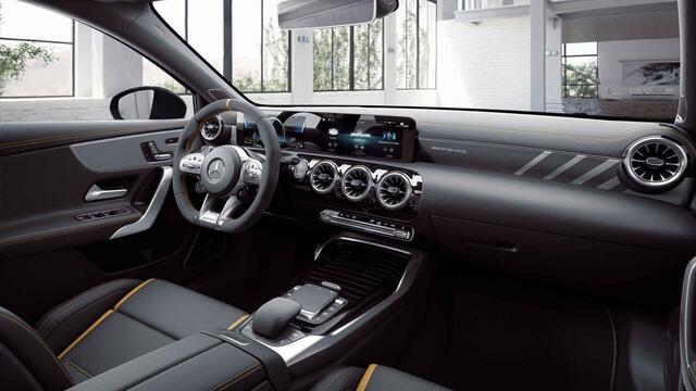 Mercedes-Benz A-KLASSE AMG 45 S 4MATIC+ | Headup display | Night | AMG Aerodynamica pakket | Memory | Panoramadak |