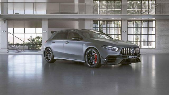 Mercedes-Benz A-KLASSE AMG 45 S 4MATIC+ | Headup display | Night | AMG Aerodynamica pakket | Memory | Panoramadak |