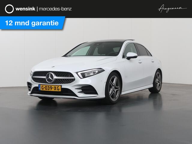 Mercedes-Benz A-KLASSE 180 Business Solution AMG | Panoramadak | Achteruitrijcamera | Apple Carplay | Stoelverwarming | Getint glas |