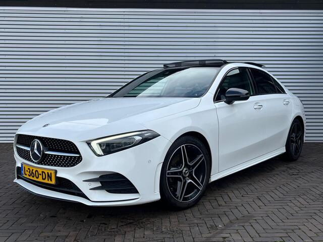 Mercedes-Benz A-KLASSE 180 Business Solution AMG panorama dak night sfeer licht vol vol