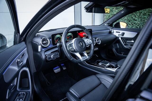 Mercedes-Benz A-KLASSE AMG 35 4MATIC 306pk|Pano|Aero-pack|Schaalstoelen|Burmester|Sfeerverl.|Memory|Dealer-onderhouden