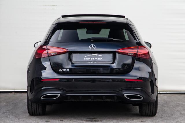 Mercedes-Benz A-KLASSE 180 AMG Nightpakket, Pano, Widescreen, Sfeerverlichting 19"