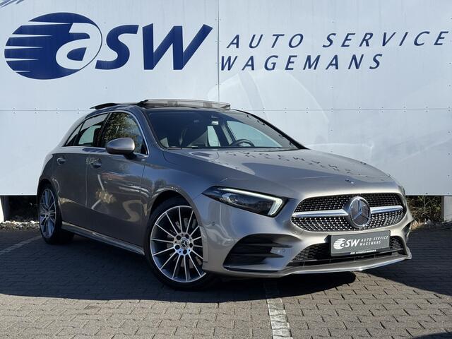 Mercedes-Benz A-KLASSE 250 4MATIC AMG-Line | Pano | Trekhaak | MultiBeam LED | Ambient Light | 19 inch