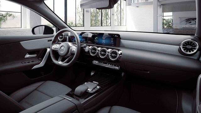 Mercedes-Benz A-KLASSE 250 e AMG Line | Night | Panoramadak | Multibeam | Stoelverwarming | Sfeerverlichting | Widescreen |