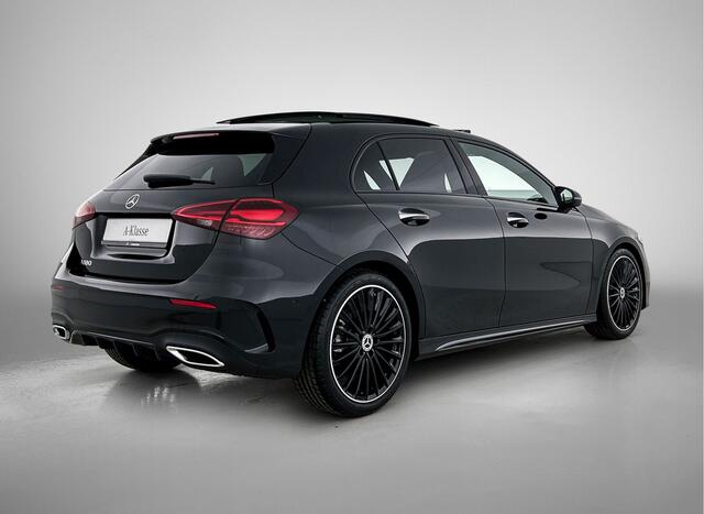Mercedes-Benz A-KLASSE 180 Business Solution AMG | Nightpakket | 19 inch multispaaks AMG-velgen | Panoramaschuifdak | Smartphone-integratie | Sfeerverlichting | PARKTRONIC |