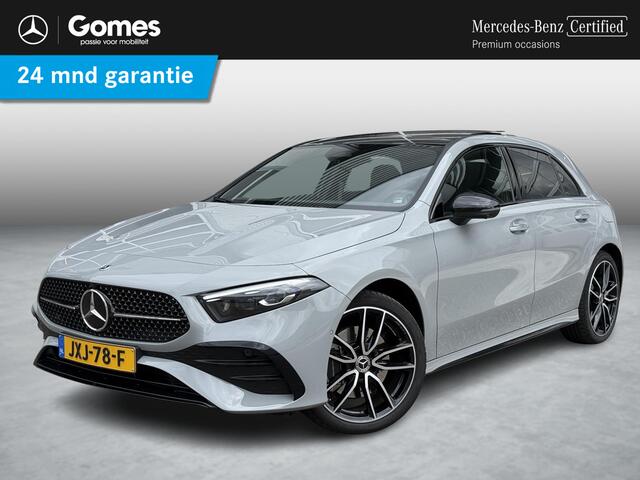 Mercedes-Benz A-KLASSE 250 e Business Solution AMG Permium plus pakket | memory stoelen | Nightpakket | 19 inch | Smartphone integratiepakket | Advanced sound systeem | Multibeam led |
