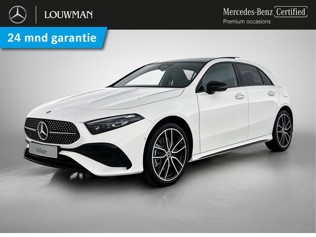 Mercedes-Benz A-KLASSE 250 e Business Solution AMG | AMG Line Plus pakket | Memorypakket voorstoelen | Panoramaschuifdak | Head-up display | 360° camera | AMG Line Plus pakket | Memorypakket voorstoelen | Panoramaschuifdak | Head-up display | 360° camera |