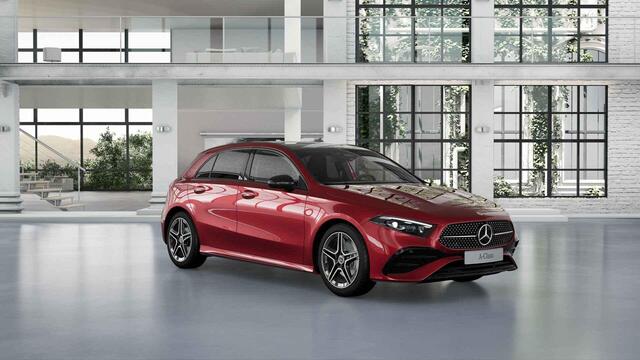 Mercedes-Benz A-KLASSE 180 Business Solution AMG | Night | Panoramadak | Multibeam | Widescreen | Achteruitrijcamera | Sfeerverlichting | Stoelverwarming |