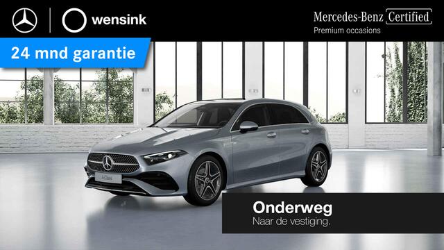 Mercedes-Benz A-KLASSE 180 Business Solution AMG | Panoramadak | Widescreen | Sfeerverlichting | Achteruitrijcamera | Stoelverwarming |