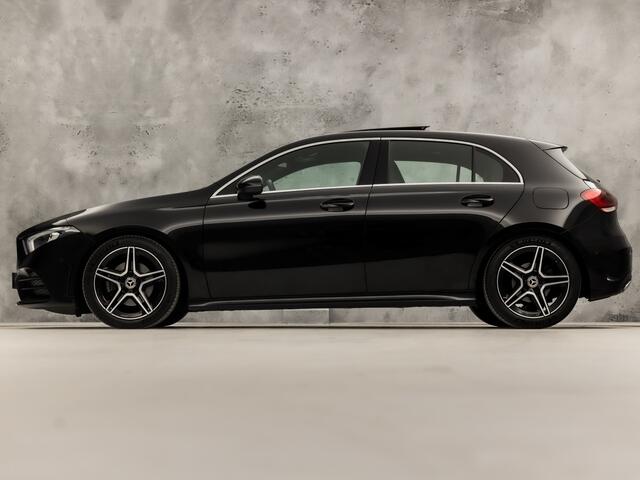 Mercedes-Benz A-KLASSE 180 AMG Sport Automaat (PANORAMADAK, GROOT NAVI, LEDER/ALCANTARA, CAMERA, STOELVERWARMING, SPORTSTOELEN, NIEUWE APK, LANE ASSIST, NIEUWSTAAT)