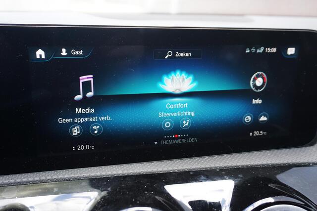 Mercedes-Benz A-KLASSE 180 Luxury/Sportstoelen/Vol leer/Camera/ Widescreen/Carplay.