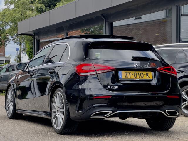 Mercedes-Benz A-KLASSE 200 AUT7 AMG-STYLING PREMIUM PLUS PANODAK LEDER 19 INCH-LMV NAVI CAMERA DIGI-DASH APPLE-CARPLAY LED PDC