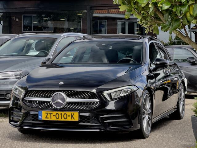 Mercedes-Benz A-KLASSE 200 AUT7 AMG-STYLING PREMIUM PLUS PANODAK LEDER 19 INCH-LMV NAVI CAMERA DIGI-DASH APPLE-CARPLAY LED PDC