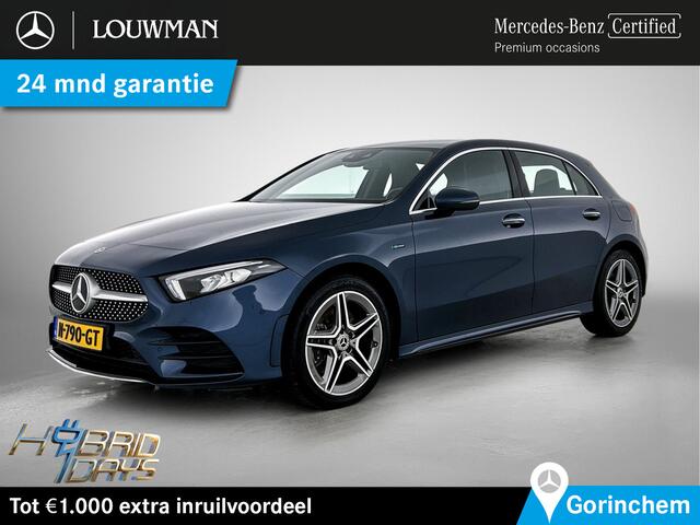 Mercedes-Benz A-KLASSE 250 e Premium Plus AMG Line | Keyless Entry | Stoelverwarming Inclusief 24 maanden MB Certified garantie voor Europa.
