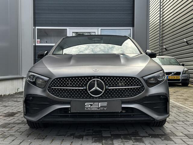 Mercedes-Benz A-KLASSE 250 e AMG Line Matgrijs | Pano | 360 | Headup | Matrix | 1e eig | 12 maanden Garantie