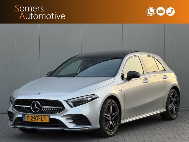 Mercedes-Benz A-KLASSE 250 e AMG Night Premium Plus | Panorama | Sfeer | 360 Cam | Distronic | Apple CarPlay