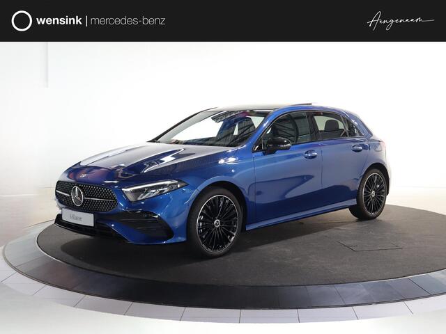Mercedes-Benz A-KLASSE 250e Star Edition AMG Line | Panoramaschuifdak | Night | 19 inch AMG-velgen | Achteruitrijcamera