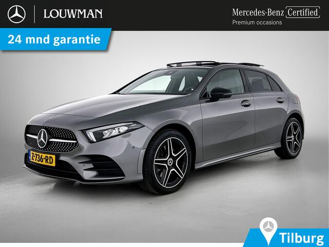 Mercedes-Benz A-KLASSE 250 e Business Solution AMG Limited Panoramadak | AMG Line | Night pakket | Stoelverwarming | Achteruitrij camera Inclusief 24 maanden Mercedes-Benz Certified garantie voor Europa.