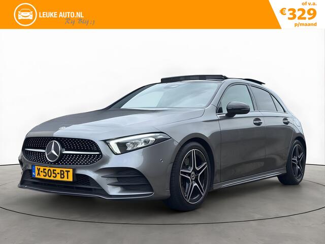 Mercedes-Benz A-KLASSE 220 190PK AMG Night Premium+ Pano Sfeer Dode-Hoek