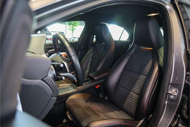 Mercedes-Benz A-KLASSE 180 Business Solution AMG Sportline, Sport stoelen leder, Camera, Carbon/ Seat en comfort/ Park/ Licht en zicht/ Design en uitrusting pakket, Led Performance, Diamond grill, Lmv.
