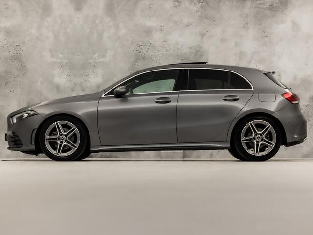 Mercedes-Benz A-KLASSE 200 AMG Sport 163Pk Automaat (PANORAMADAK, GROOT NAVI, SFEERVERLICHTING, CAMERA, STOELVERWARMING, SPORTSTOELEN, GETINT GLAS, LEDER/ALCANTARA, NIEUWSTAAT)