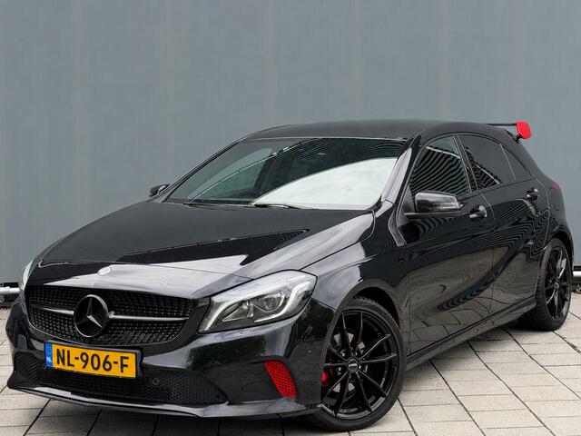 Mercedes-Benz A-KLASSE BWJ 2017 | 180 d Business Solution | CLIMA | NAVI | CAMERA A | SPORSTOELEN | LEDER/STOF | PDC 2X | LED/XENON | AMG SPOILER | DONKER GLAS |