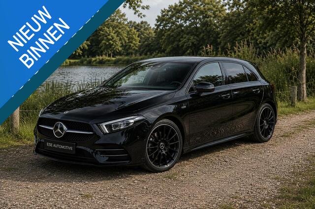 Mercedes-Benz A-KLASSE 250 e AMG Line | Burmester | Panorama | Sfeerverlichting | Carplay