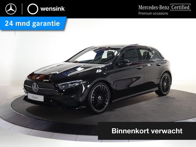 Mercedes-Benz A-KLASSE 180 Business Solution AMG | Panoramaschuifdak | Premium Plus | 19"AMG-velgen | Head-up display | Dodehoekassistent |