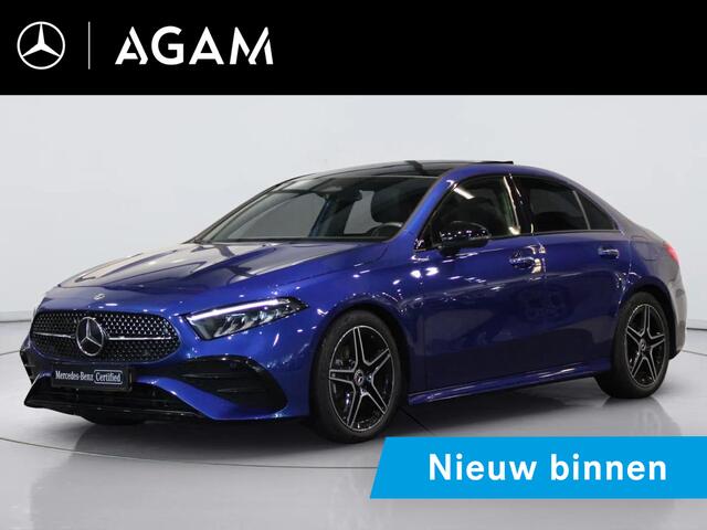 Mercedes-Benz A-KLASSE Limousine 180 Star Edition AMG Line | Panorama dak