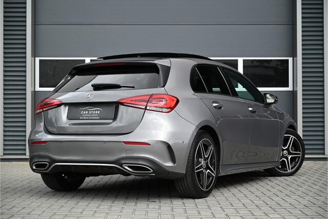 Mercedes-Benz A-KLASSE 200 AMG / PANO / NIGHT / SFEERVERLICHTING / MEMORY / LED / CAMERA / WIDESCREEN / TREKHAAK