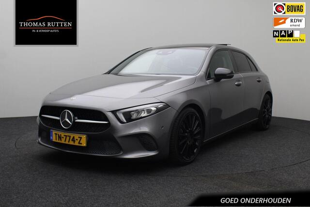 Mercedes-Benz A-KLASSE 200 Launch Edition Premium 2018 | Schuif Kantel Dak | Goed Onderhouden | Burmester Audio | Nationale Autopas | Boekjes | Onderhoudshistorie | Keyless | DAB Radio | 2 Sleutels